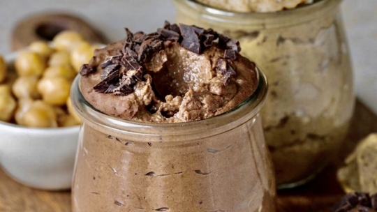 Chocolate Chickpea Breakfast Mousse